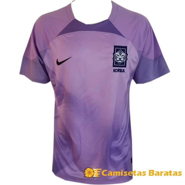 Tailandia 20.00 Portero Camiseta Corea 2022 Purpura Futbol Originales