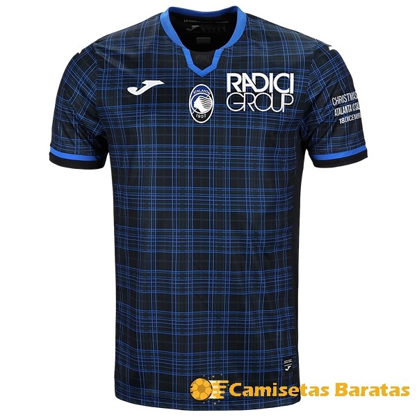 Tailandia Especial Camiseta Atalanta BC 2023 2024 Azul Futbol Originales